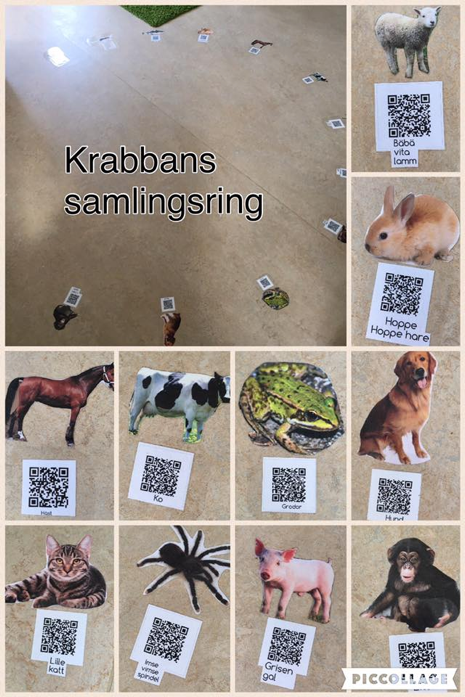 QR codes with animal sounds